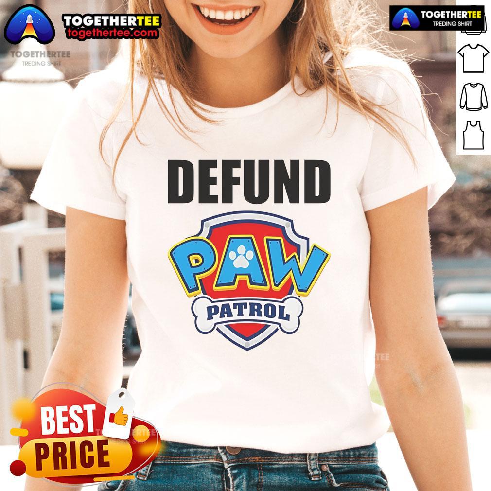 Official Defund Paw Patrol Logo T-Shirt - Image 3