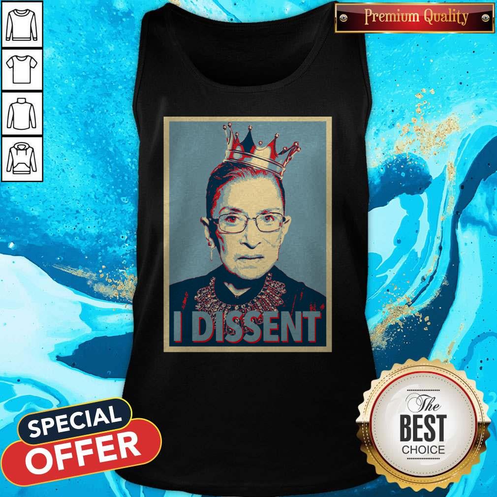 Cute Ruth Bader Ginsburg I Dissent Shirt - Image 3