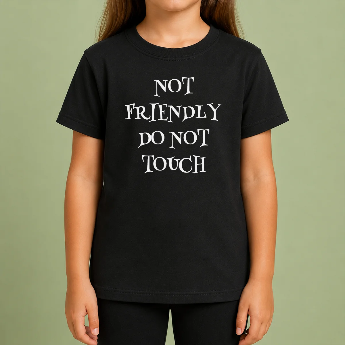 Funny Not Friendly Do Not Touch Shirt - Image 9