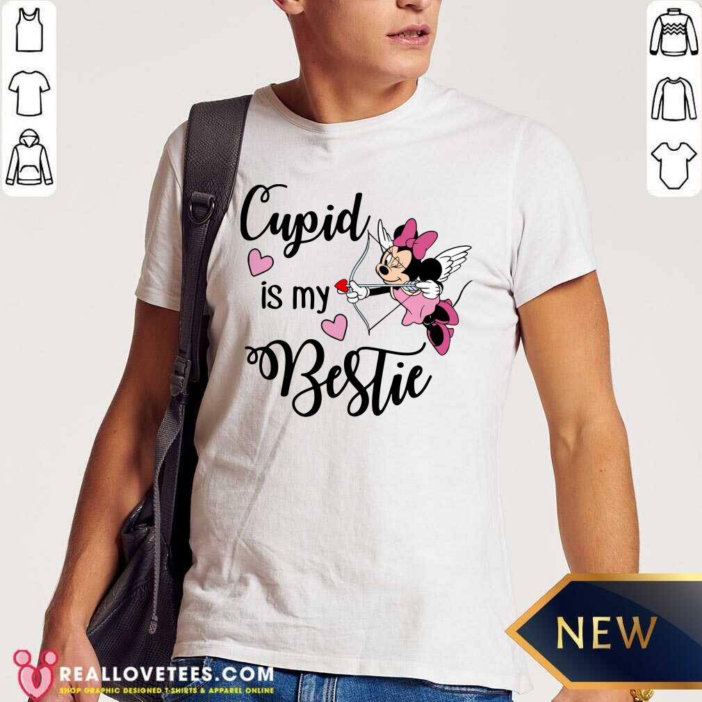 Good Minnie Mouse Cupid Is My Bestie Valentine’s Day Shirt