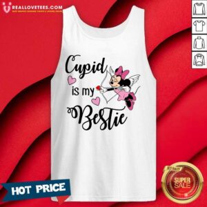 Alternative view of Good Minnie Mouse Cupid Is My Bestie Valentine’s Day Shirt