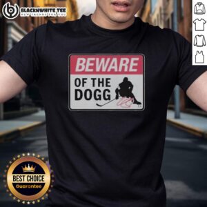 Top Nathan Mackinnon Beware Of The Dogg Sign T-Shirt