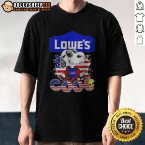 Awesome Snoopy Peanuts Lowe'S Cool Woodstock Shirt