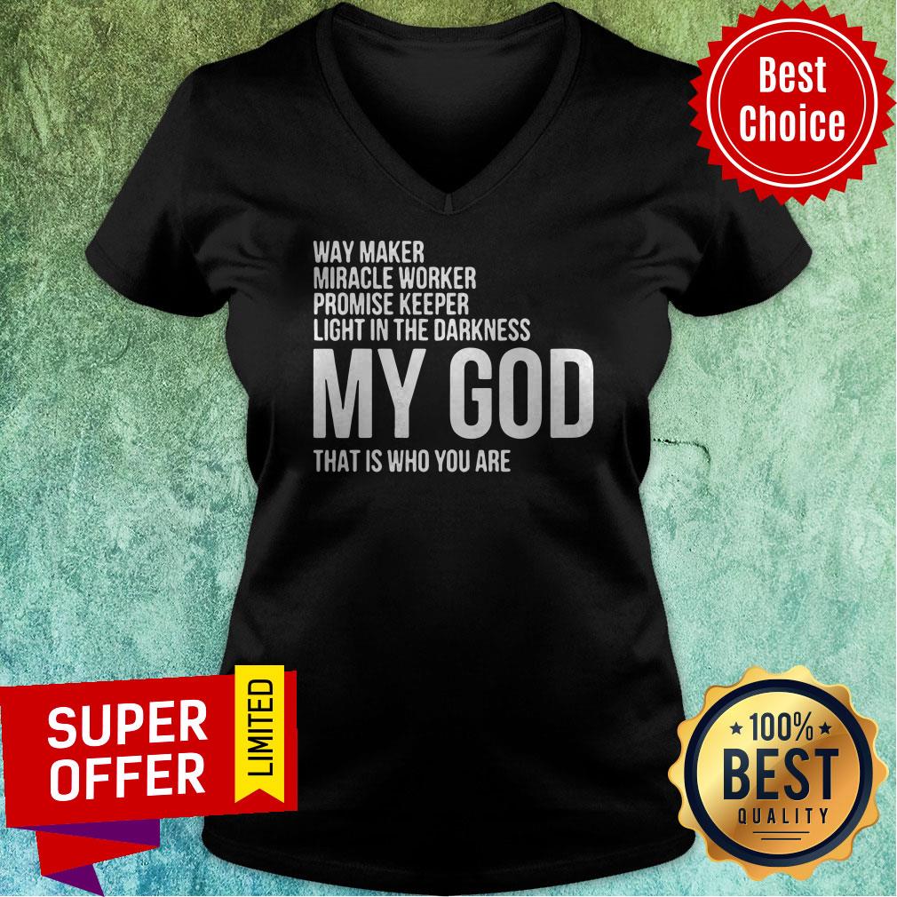 Nice Way Maker Miracle Worker My God Shirt - Image 2