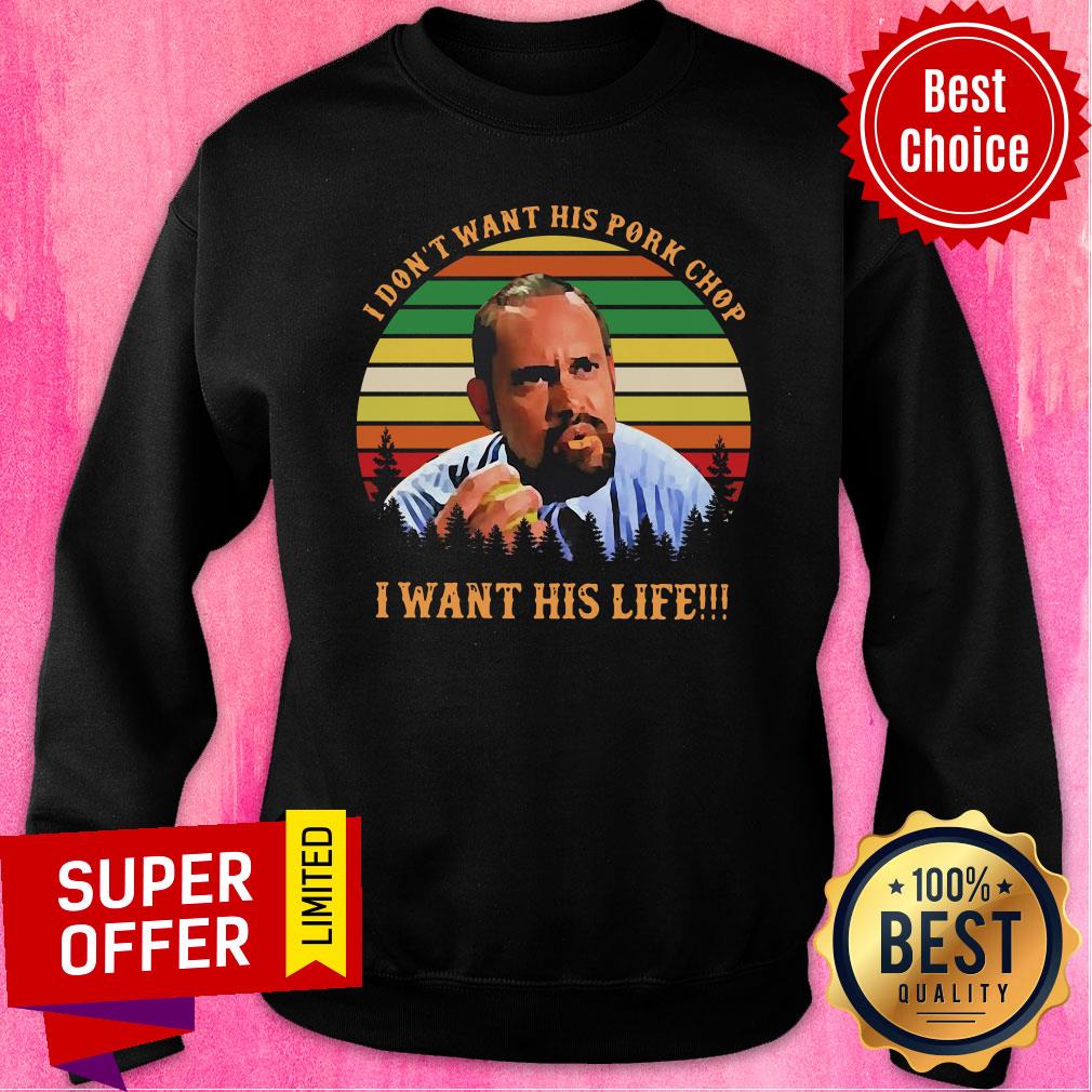 Premium I Don'T Want His Pork Chop I Want His Life Vintage Shirt - Image 4