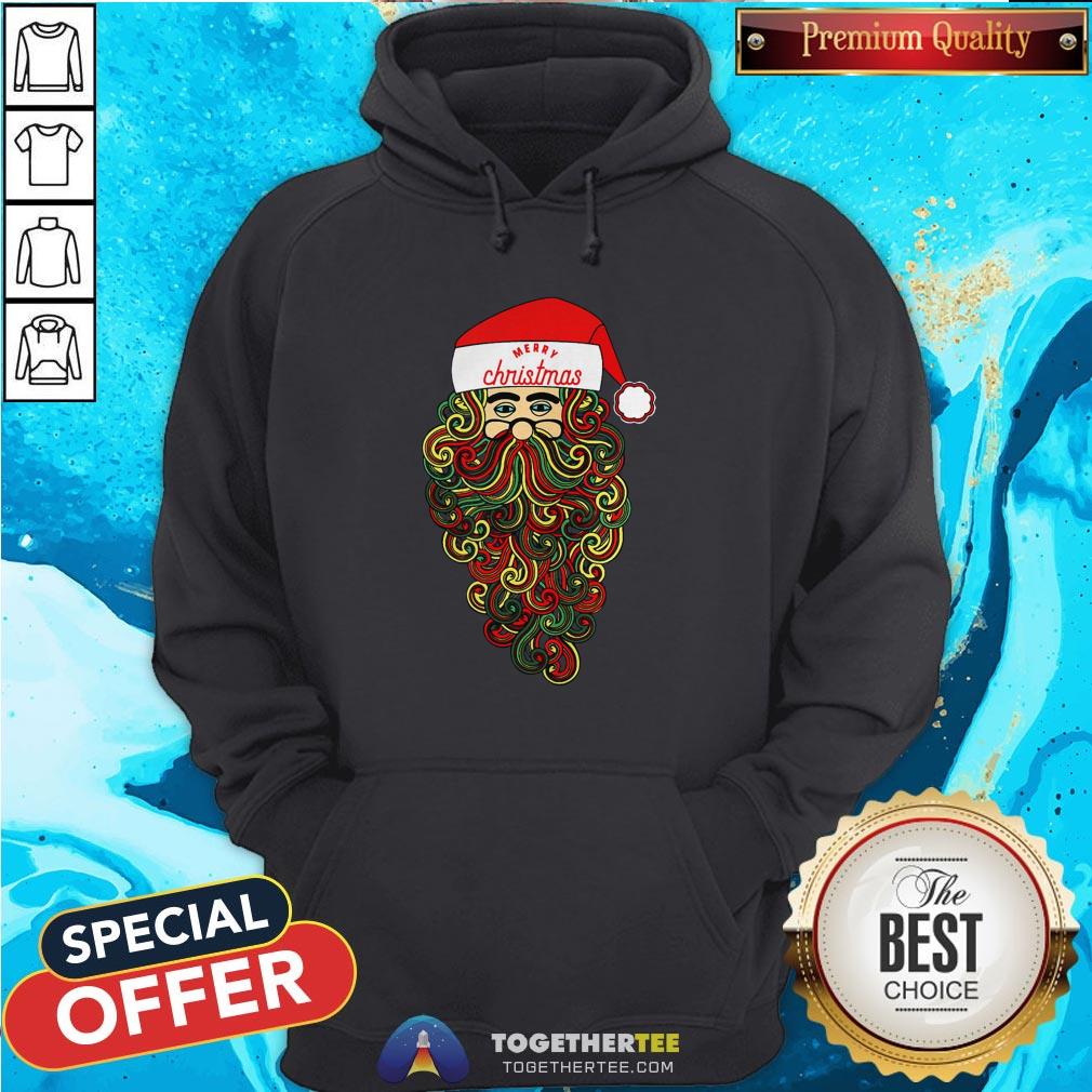 Pretty Merry Christmas Santa Claus Shirt - Image 5