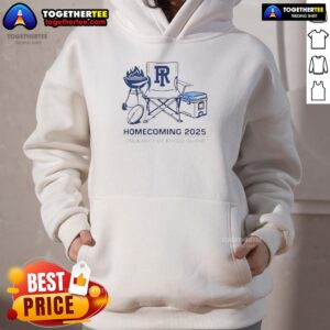 Alternative view of Awesome Rhode Island Rams Homecoming 2025 University Of Rhode Island T-Shirt
