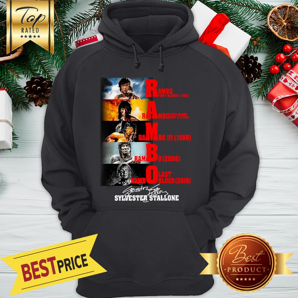 Official Rambo All Season Sylvester Stallone Signature Shirt - Image 5