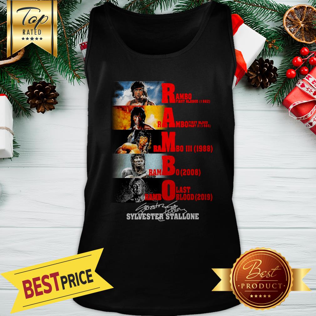 Official Rambo All Season Sylvester Stallone Signature Shirt - Image 3