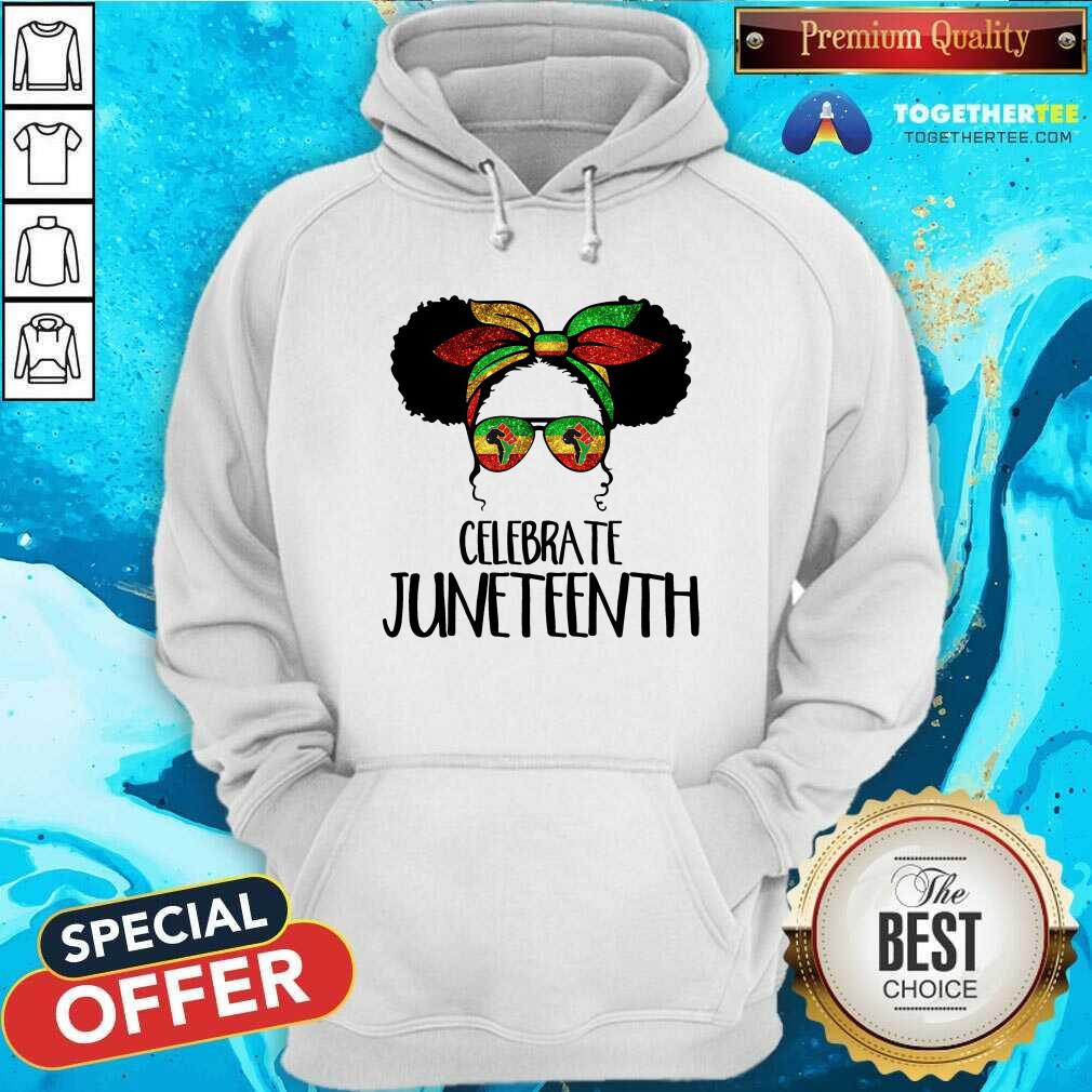 Celebrate Juneteenth Color Bun Girl Shirt - Image 4