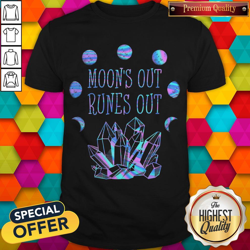 Official Moon's Out Runes Out Shirt