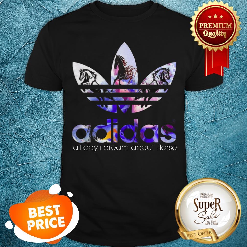 Official Logo Adidas All Day I Dream About Horse Shirt