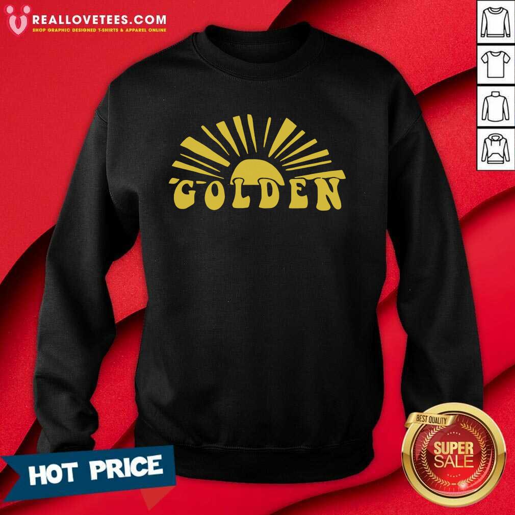 Super Nice Harry Styles Golden Shirt - Image 3