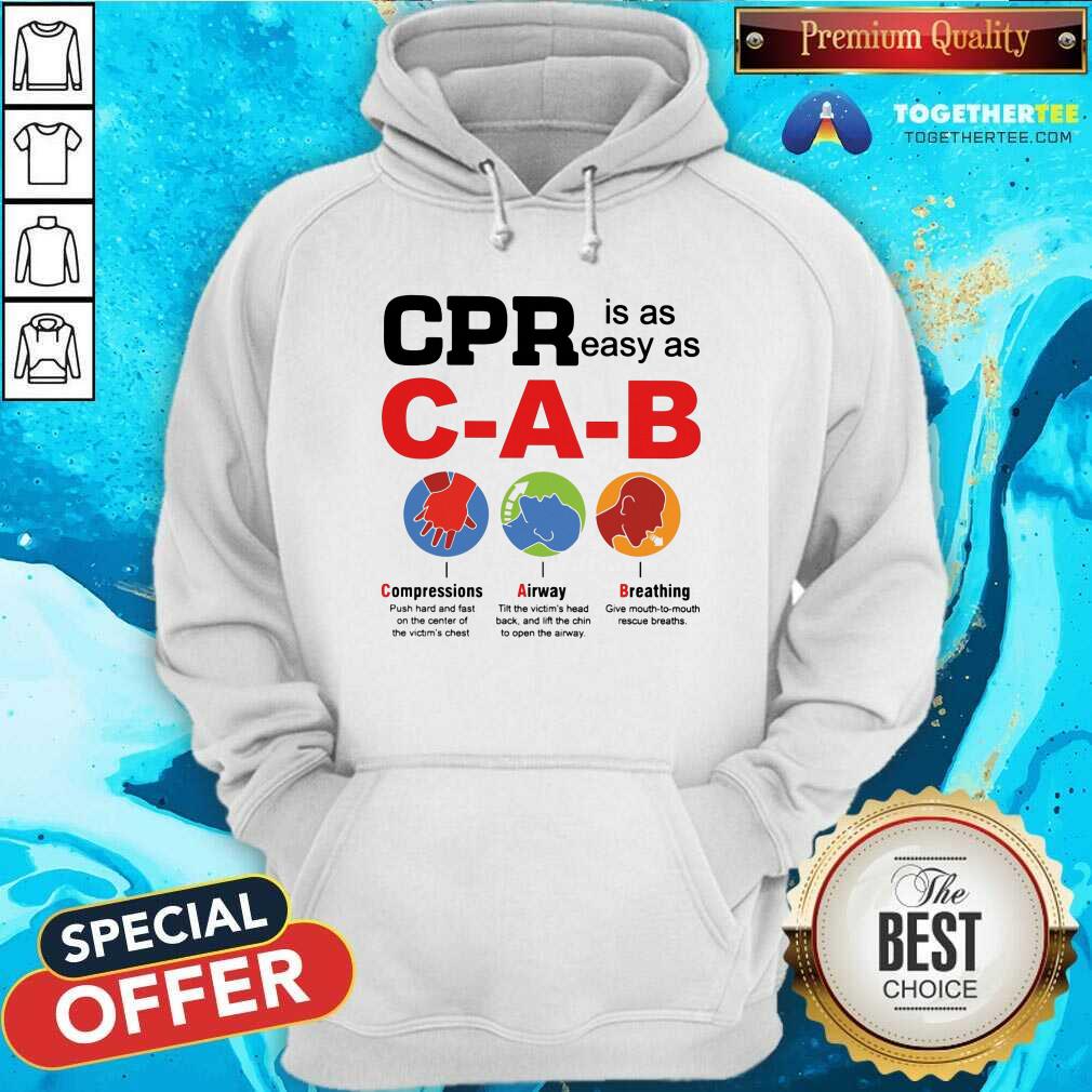 Emergency CPR Easy As CAB Shirt - Image 3