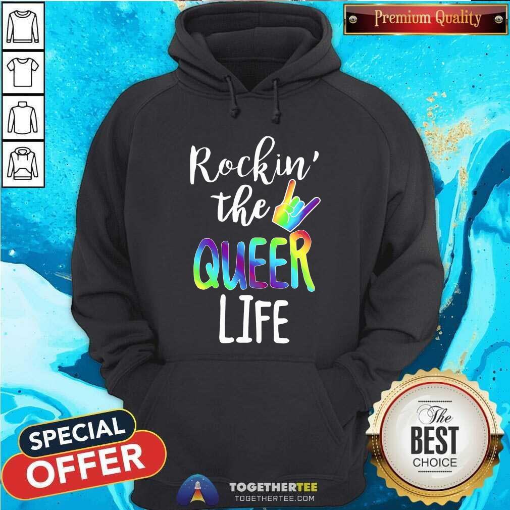 Rockin The Queer Life Shirt - Image 3