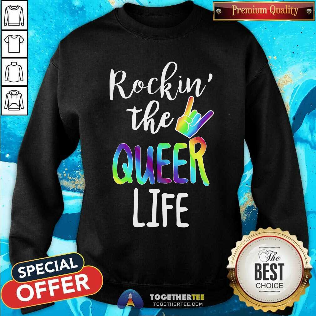 Rockin The Queer Life Shirt - Image 5