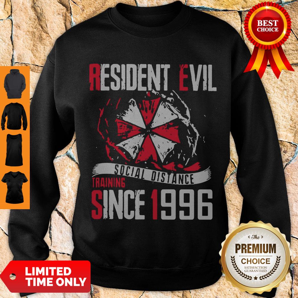 Perfect Resident Evil Social Distance Training Since 1996 Shirt - Image 3