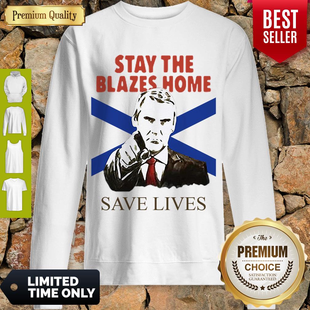 Top Nova Scotians Stay The Blazes Home Save Lives COVID-19 Shirt - Image 3