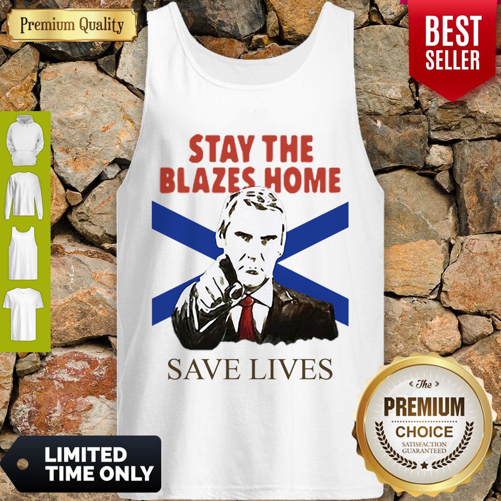 Top Nova Scotians Stay The Blazes Home Save Lives COVID-19 Shirt - Image 4