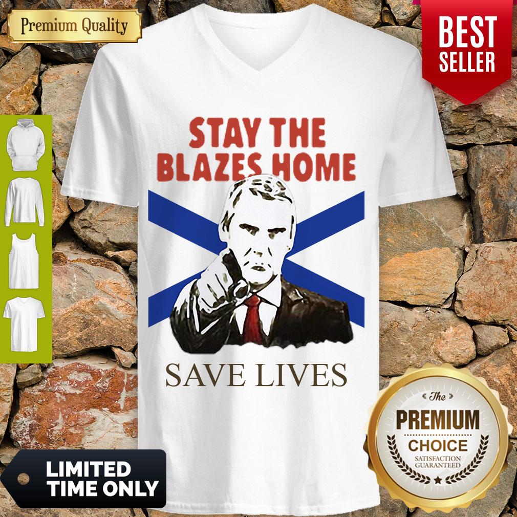 Top Nova Scotians Stay The Blazes Home Save Lives COVID-19 Shirt - Image 5