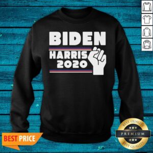 Alternative view of Lovely Joe Biden Kamala Harris 2020 Hand Shirt