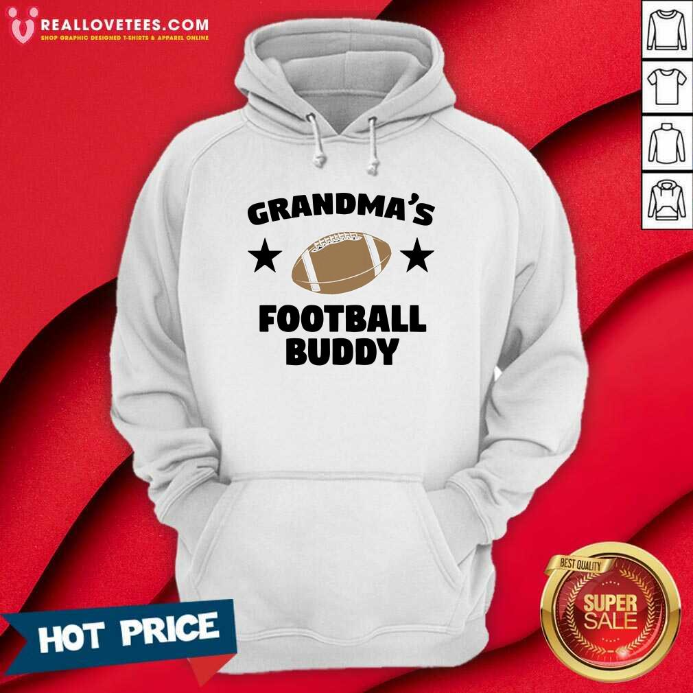 Super Nice Grandma’s Football Buddy Shirt - Image 4