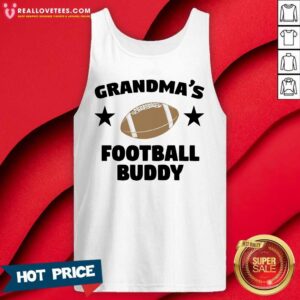 Alternative view of Super Nice Grandma’s Football Buddy Shirt