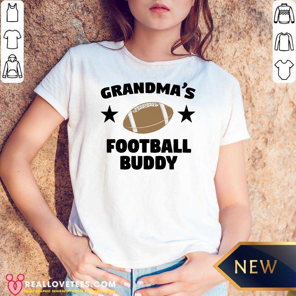 Super Nice Grandma’s Football Buddy Shirt - Image 5