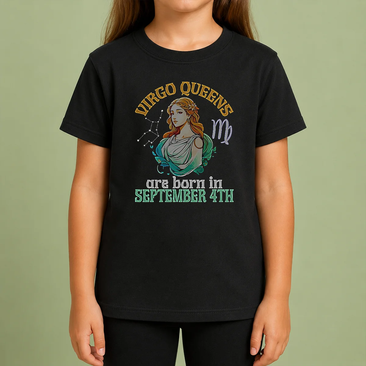 Official Virgo Queens Are Born In September 4th Shirt - Image 9