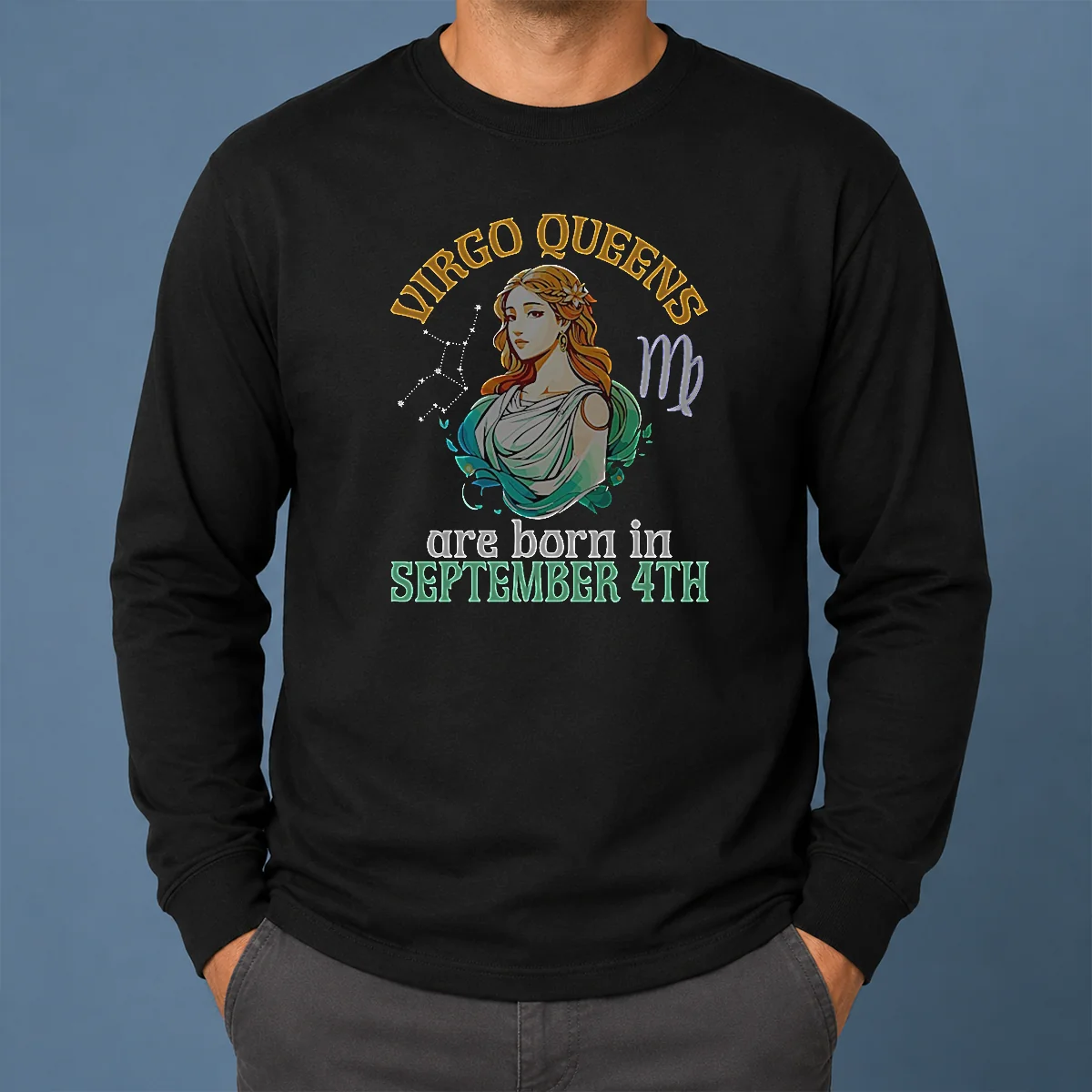 Official Virgo Queens Are Born In September 4th Shirt - Image 6