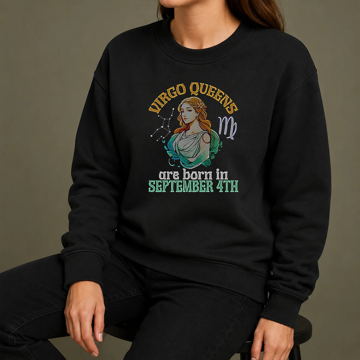 Official Virgo Queens Are Born In September 4th Shirt - Image 7