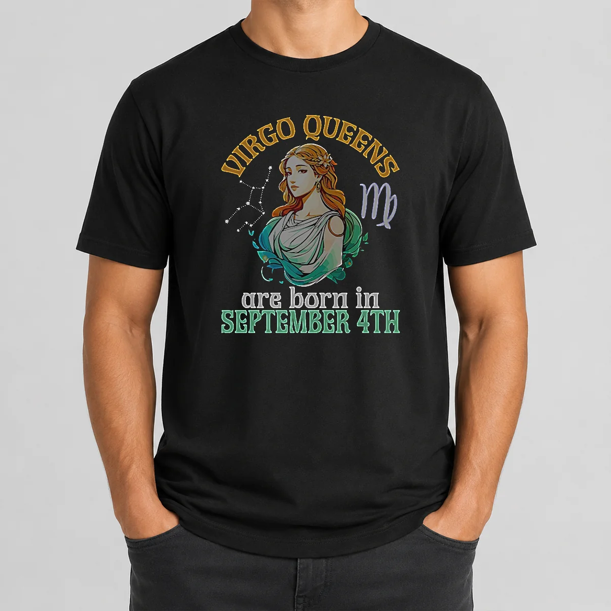 Official Virgo Queens Are Born In September 4th Shirt