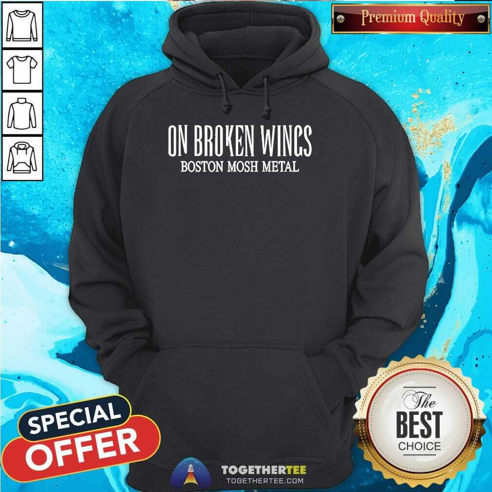 Pretty On Broken Wings Boston Mosh Metal T-Shirt - Image 5