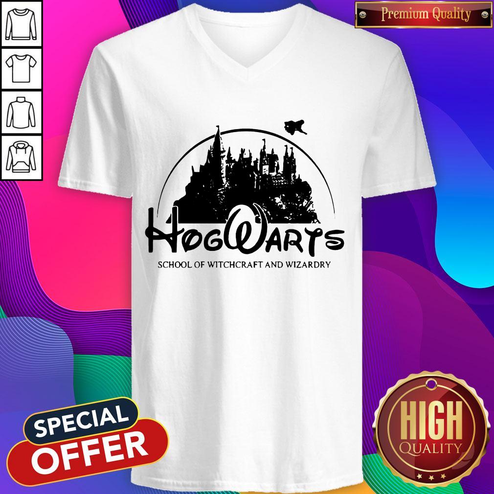 Disney Land Hogwarts School Of Witchcraft And Wizardry Shirt - Image 3