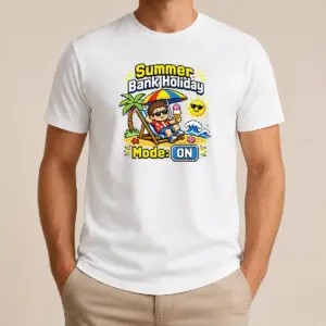 Funny Top Summer Bank Holiday Pixel Chillout Shirt