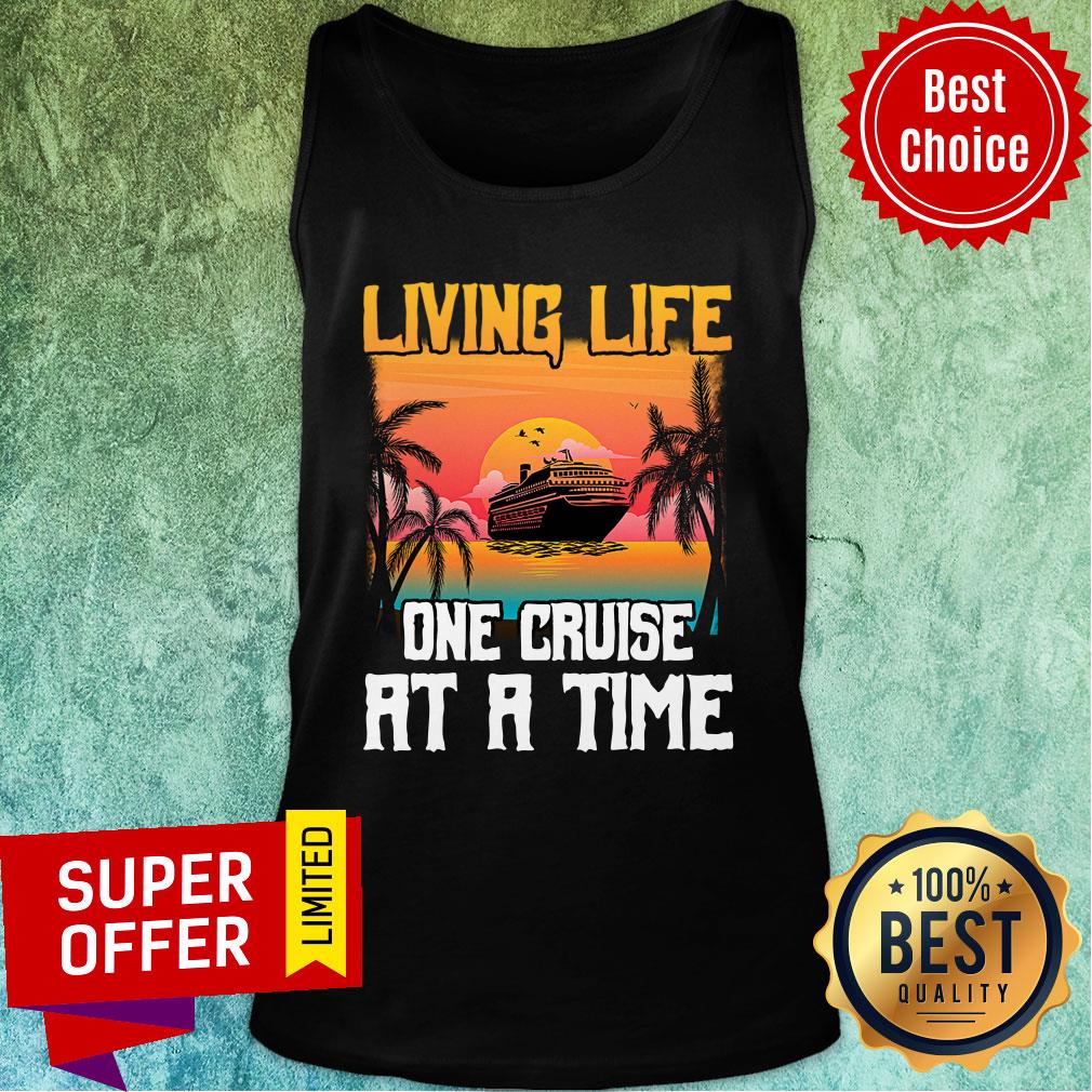 Living Life One Cruise At A Time Sunset Shirt - Image 3