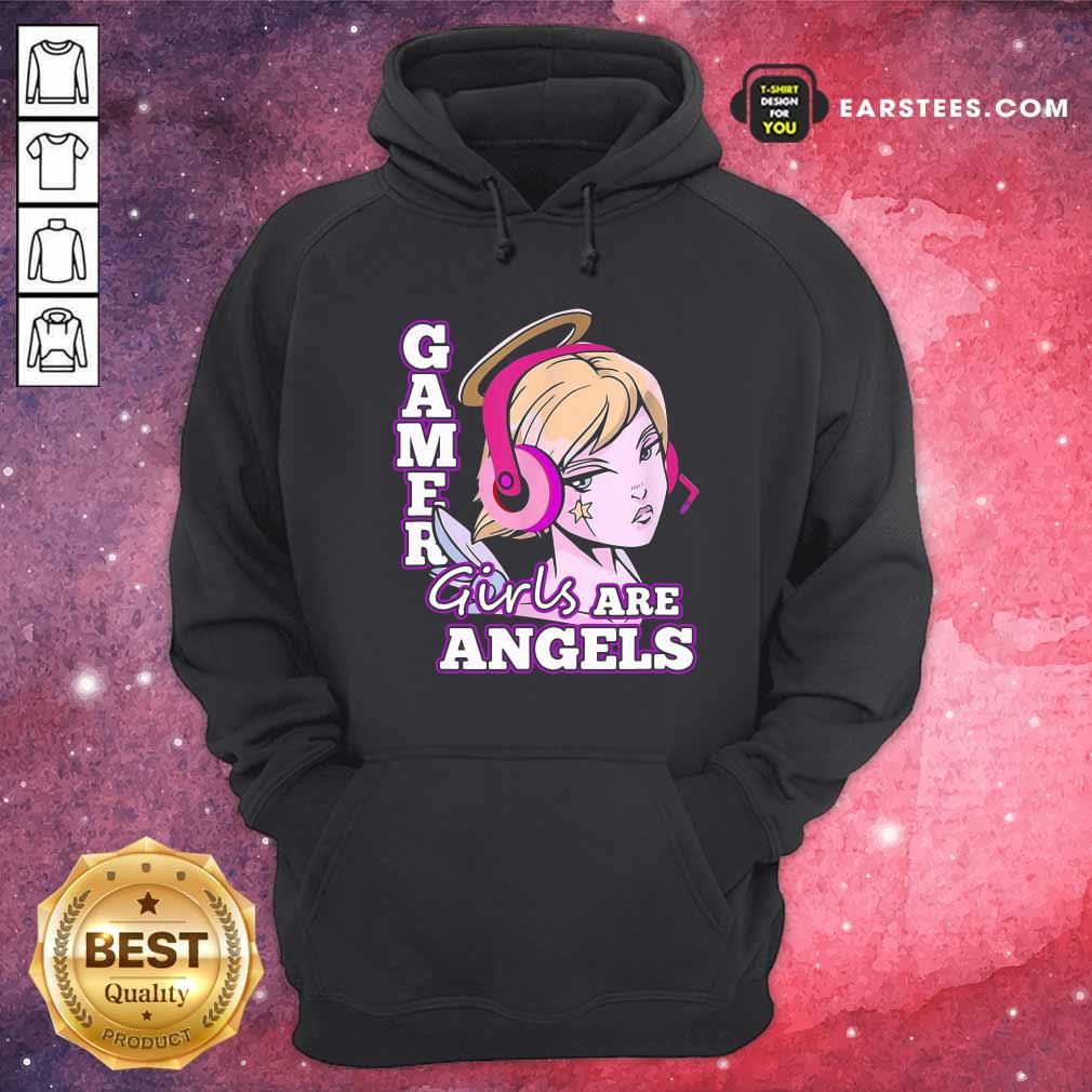 Pretty Gamer Girls Are Angels Shirt - Image 3