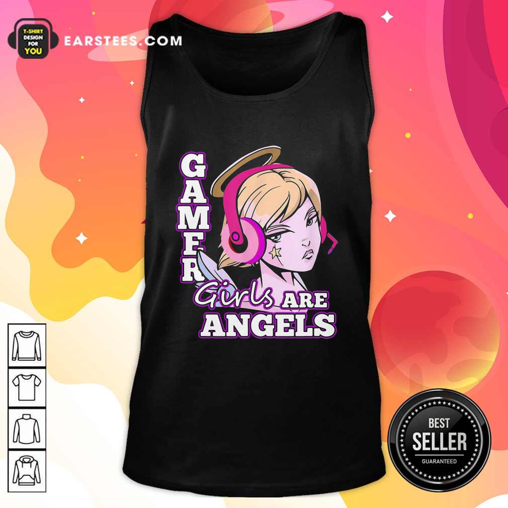 Pretty Gamer Girls Are Angels Shirt - Image 4
