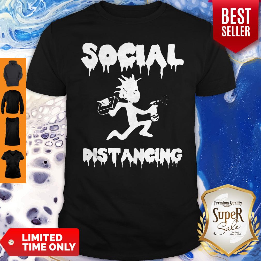Rick And Morty Social Distancing Coronavirus Shirt