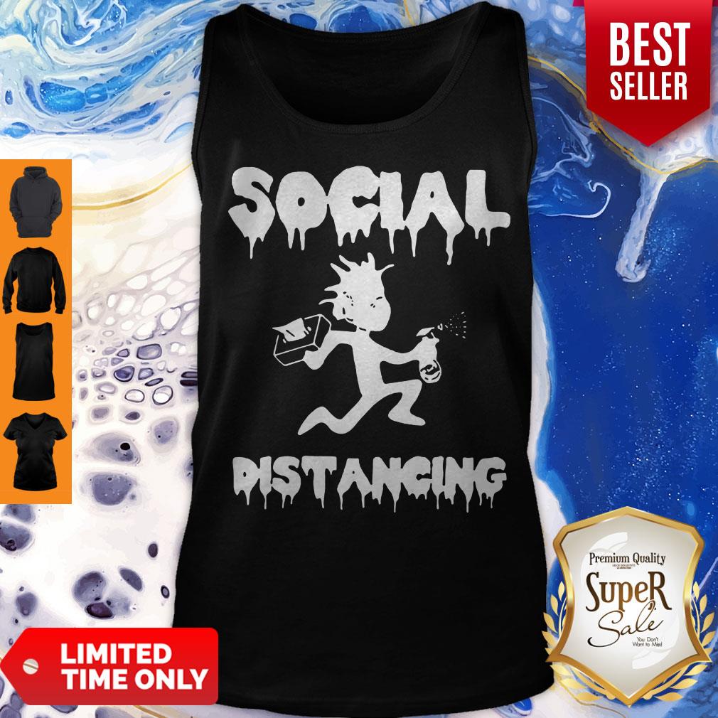 Rick And Morty Social Distancing Coronavirus Shirt - Image 3