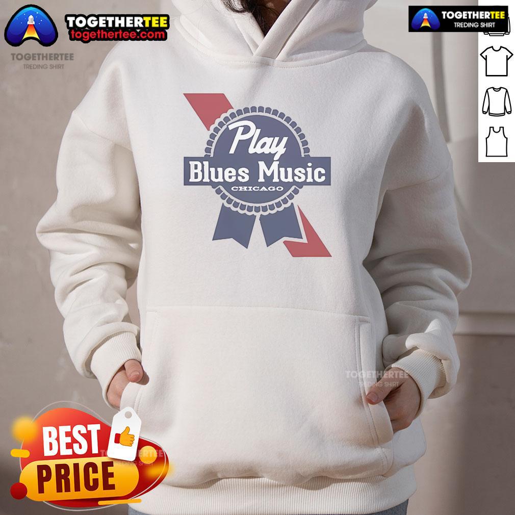 Official Play Blues Music Chicago T-Shirt - Image 2