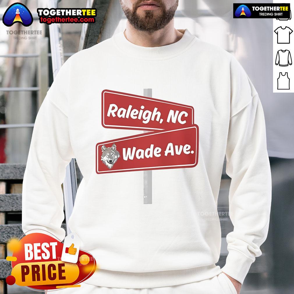 Official Raleigh NC Wade Ave T-Shirt - Image 5