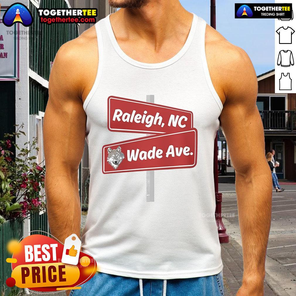 Official Raleigh NC Wade Ave T-Shirt - Image 4