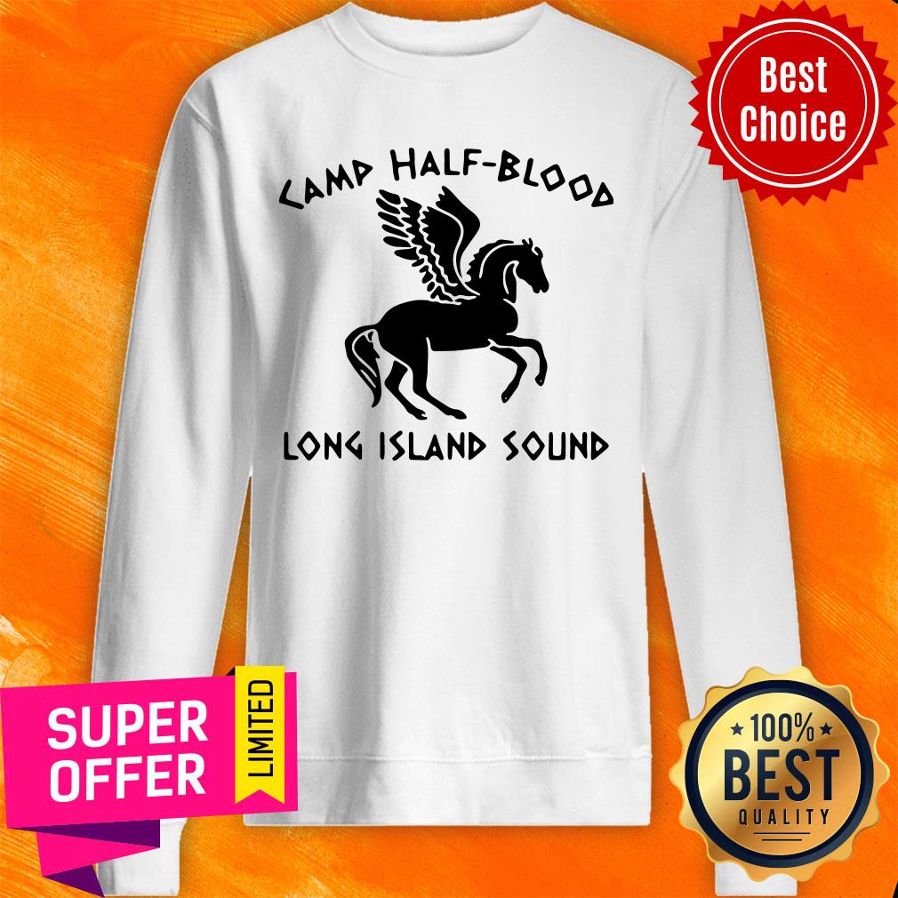 Nice Camp Half Blood Long Island Sound Shirt - Image 5
