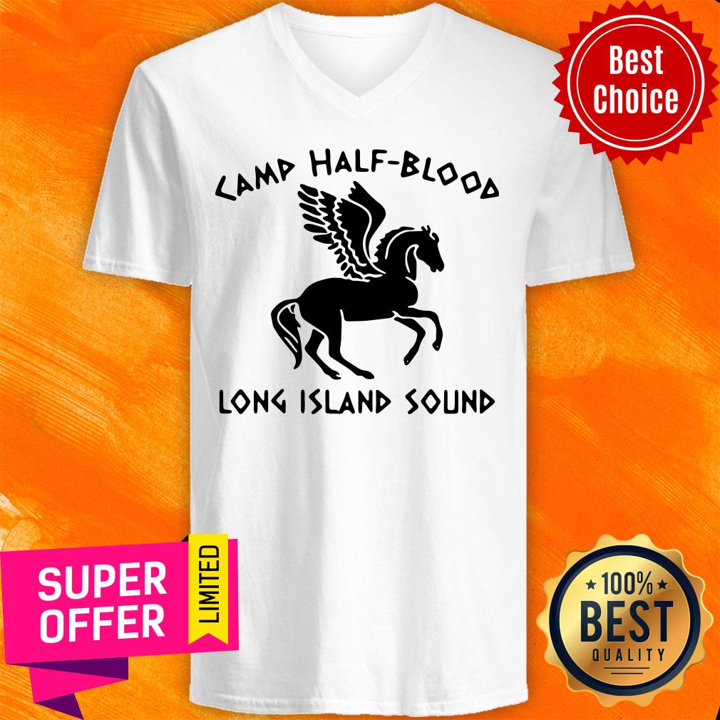 Nice Camp Half Blood Long Island Sound Shirt - Image 3