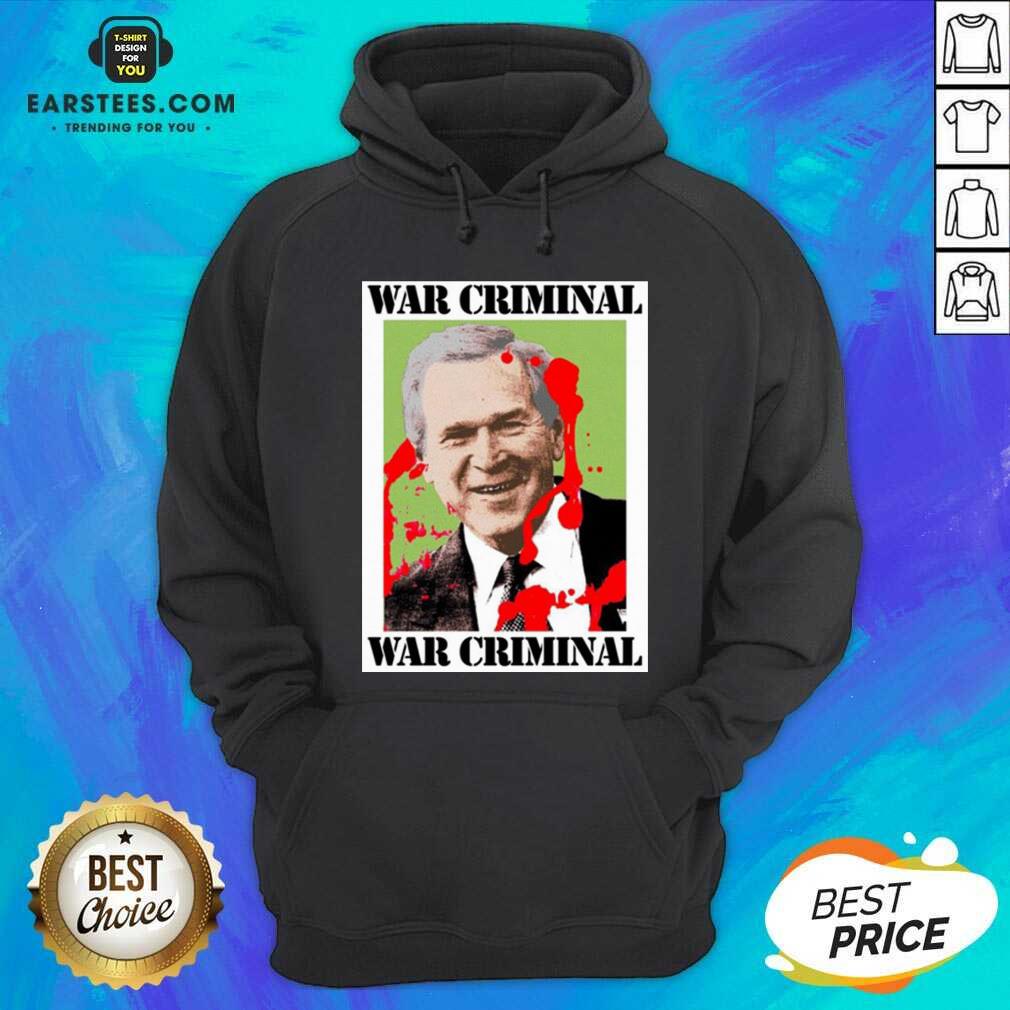 Premium War Criminal George Bush T-Shirt - Image 2