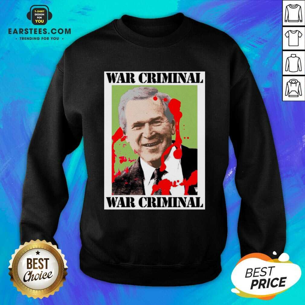 Premium War Criminal George Bush T-Shirt - Image 5