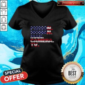 Alternative view of Person Woman Man Camera TV tee – Donald Trump’s Shirt Crazy Cognitive Test Word Association Shirt