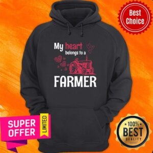 Alternative view of Nice My Heart Belongs To A Farmer Shirt