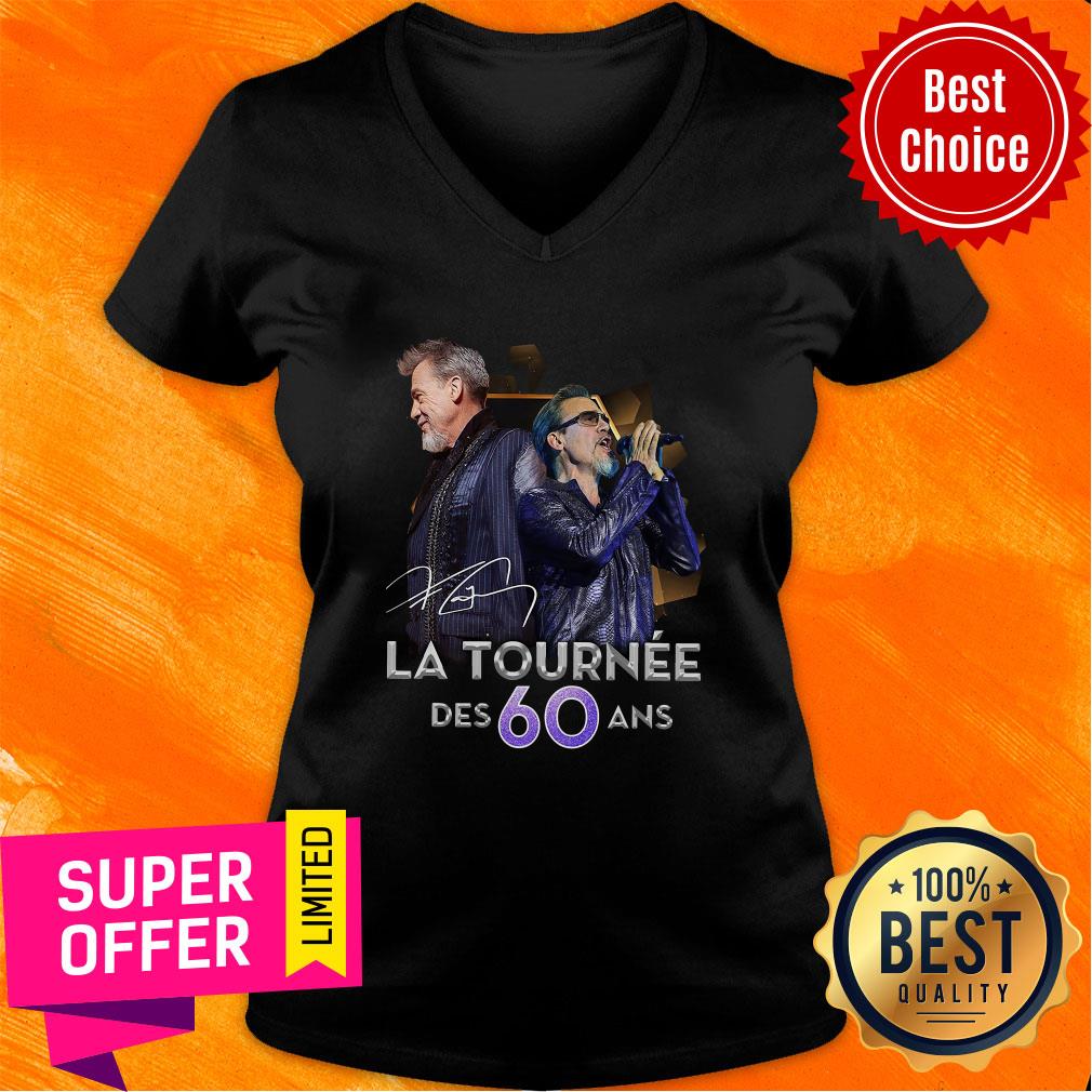 Premium La Tournee Des 60 And Signature Shirt - Image 3